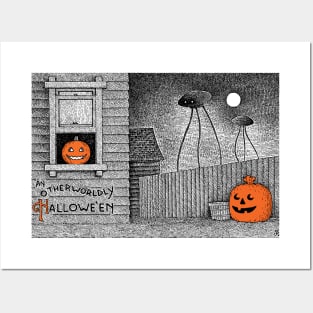 Tripod Trick-or-Treat Posters and Art